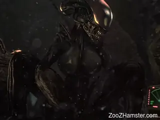 Xenomorph is going to show its hotness in hot vid