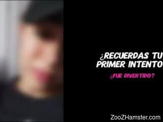 Cam slut live streams dog porn videos and gets horny