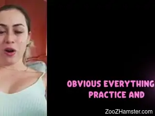 Appealing chick likes streaming zoo animal porn to suit her needs